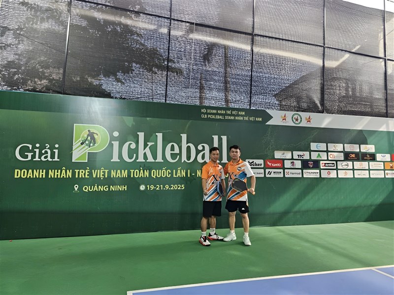  Góp mặt trong Giải Pickleball hội doanh nhân trẻ Việt Nam tổ chức tại Quảng Ninh