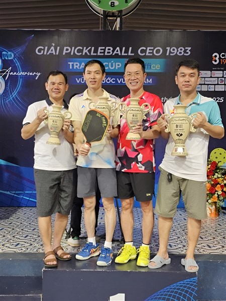 Góp mặt trong Giải Pickleball CEO 1983