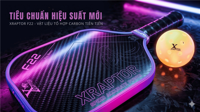 Vợt Pickleball Carbon là gì? Có nên dùng vợt carbon không?