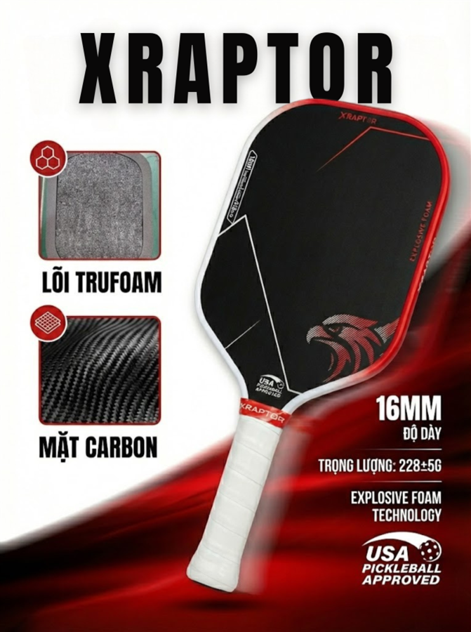 Vợt Xraptor TruFoam